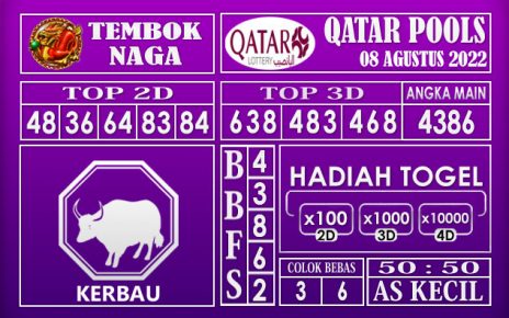 Qatar 8 agustus 2022