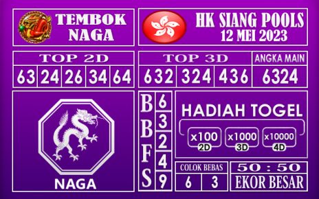 PREDIKSI TOGEL HK SIANG