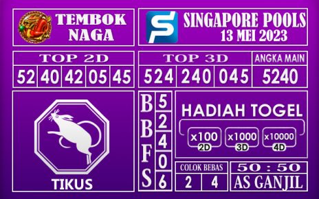 PREDIKSI TOGEL SINGAPORE